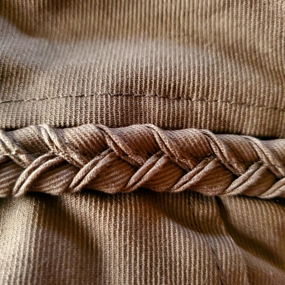 MED. BROWN ☆ CROPPED ☆ ZIP FRONT JACKET ☆ 1X ☆ NWOT - Picture 8 of 12